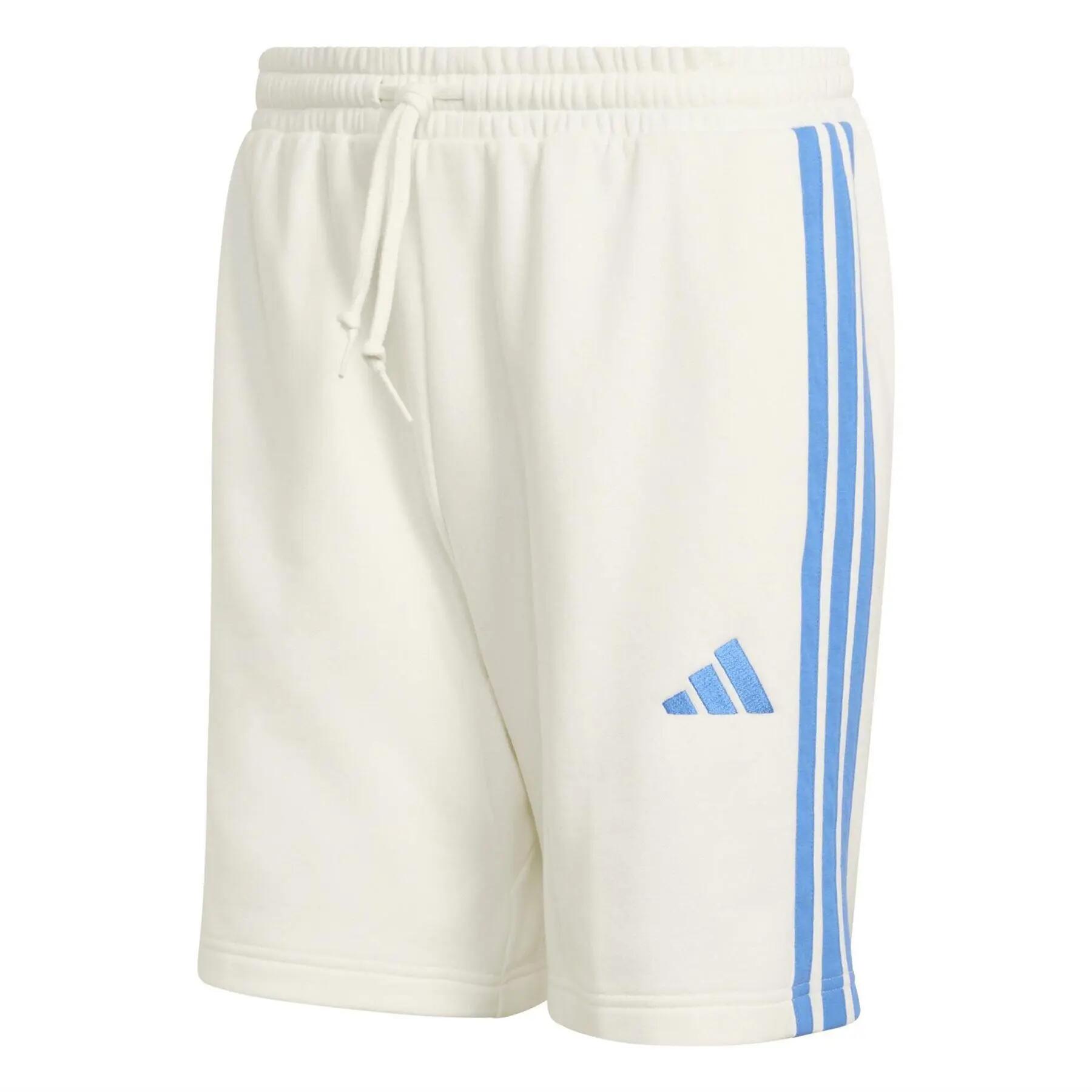 Adidas Mens Essentials French Terry 3 Stripes Shorts