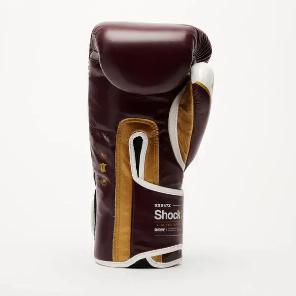 Leone1947 Guantes de Boxeo SHOCK X burdeos 14oz 14/15