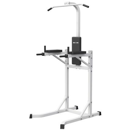 STATION DE TRACTION MULTIFONCTIONS |CHAISE ROMAINE |MUSCULATION |NOIR OU BLANC