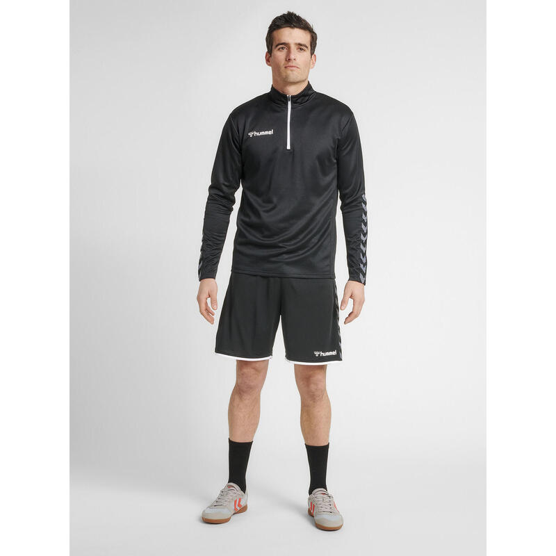 Demie-Fermeture Éclair Zip Sweat-Shirt Hmlauthentic Homme HUMMEL