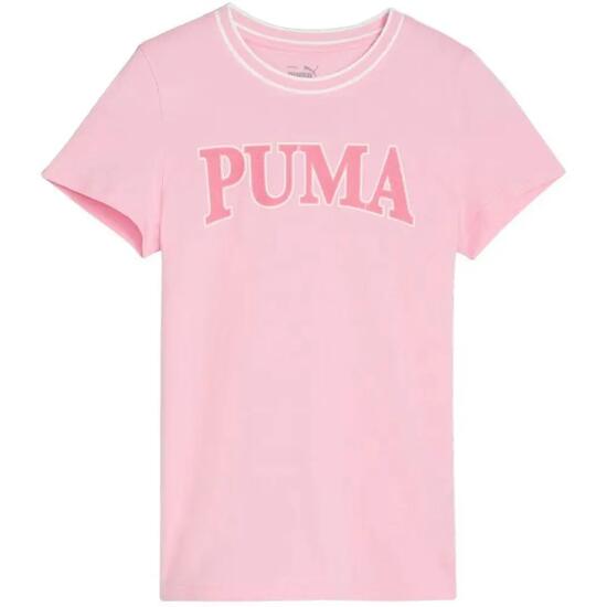Maglietta Squadra Logo Bambini Puma Rosa