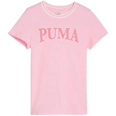 Maglietta Squadra Logo Bambini Puma Rosa