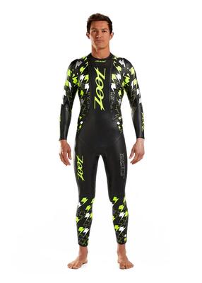Zoot heren bolt tri wetsuit - geel / zilver
