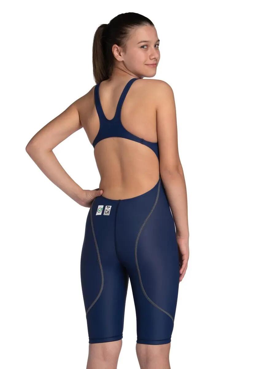 Arena Girls Powerskin ST Next Kneeskin marineblauw maat 24 3/7