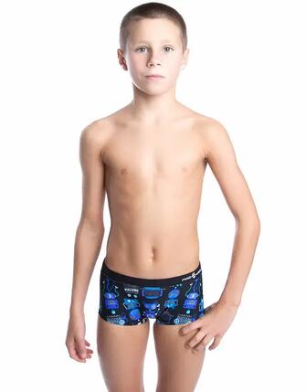 Maillot garçon Mad Wave Robots violet/noir 14-15 ans