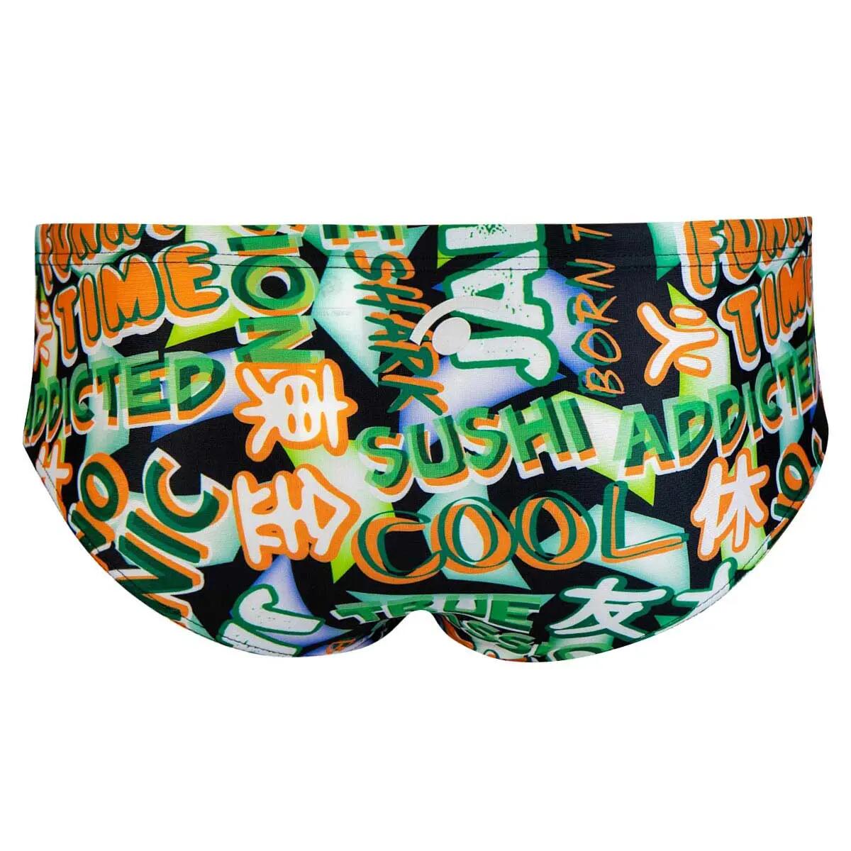 Jaked Boy's Manga Badebrief Schwarz UK 26 / EU 36 4/5