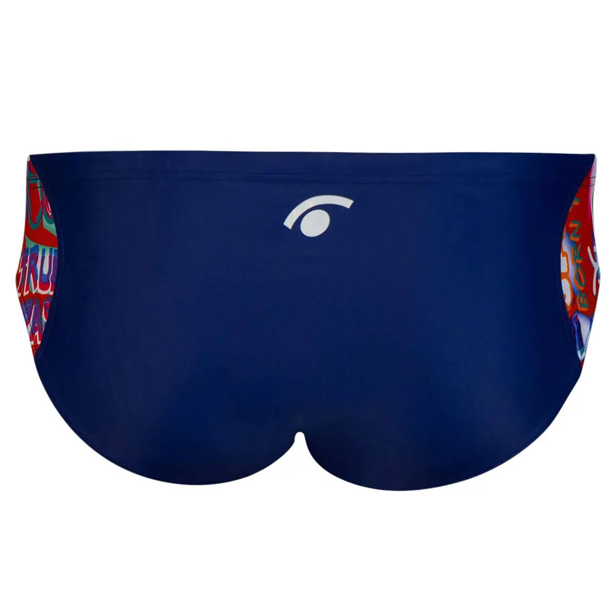 Slip de natation Jaked Boy's Manga rouge - Taille UK 28 4/5