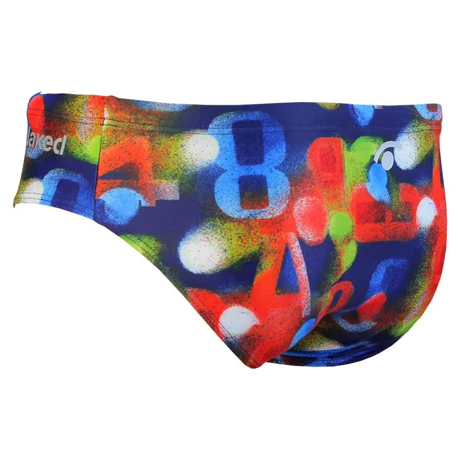 Jaked Boys Hotspot zwembroek - Blauw - Maat UK 28 (EU 38) 3/4