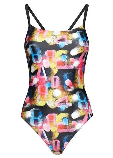 Maillot Jaked Hotspot Mood Fille - Noir - UK 28