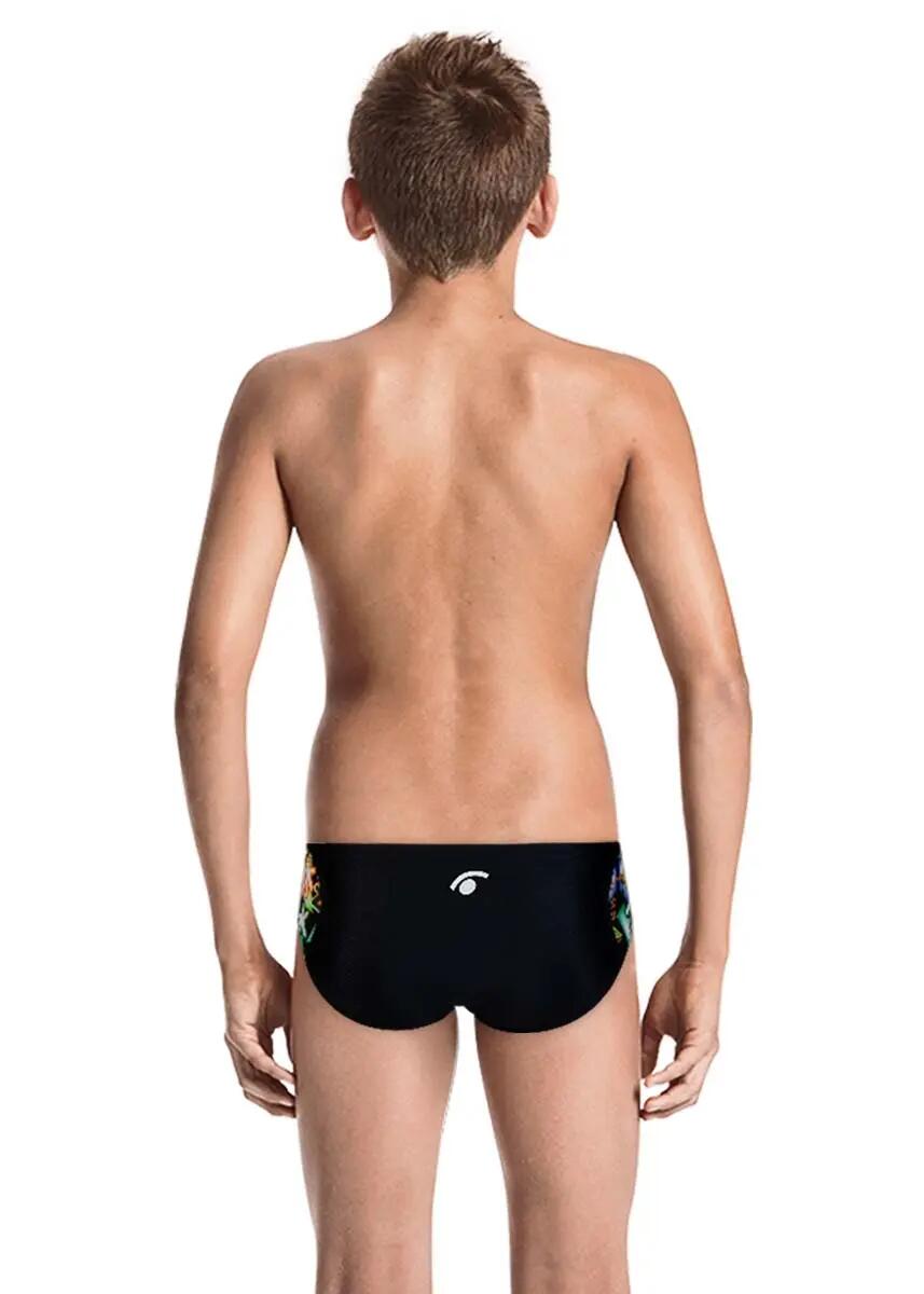 Cueca Jaked Boy's Manga - Preta - Tamanho UK 28 2/5