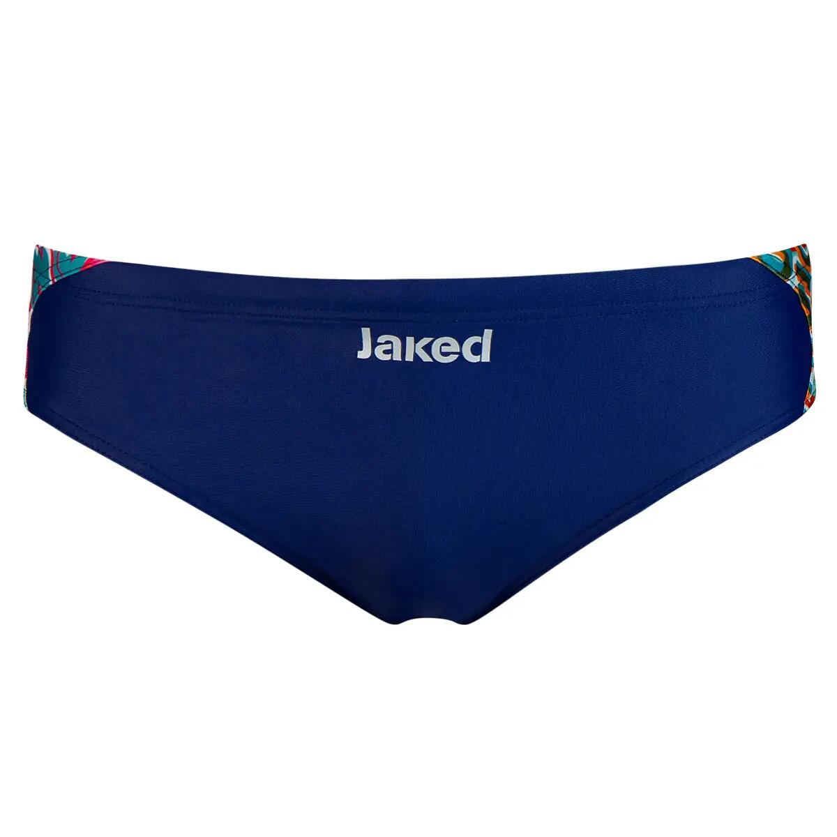 Slip de natation Jaked Boy's Manga rouge - Taille UK 28 3/5