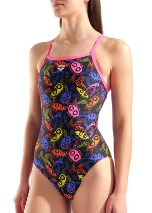 Maillot de bain Arena Lightdrop Back Sea Turtles