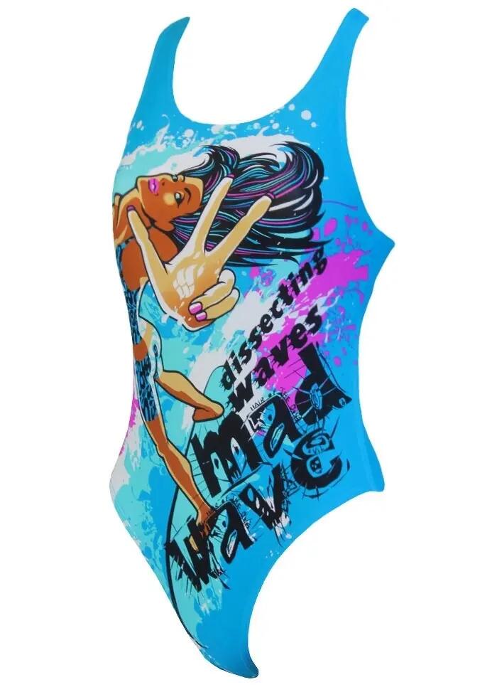 Mad Wave Mädchen Surf-Badeanzug Größe 14-15 (XXL) 2/5
