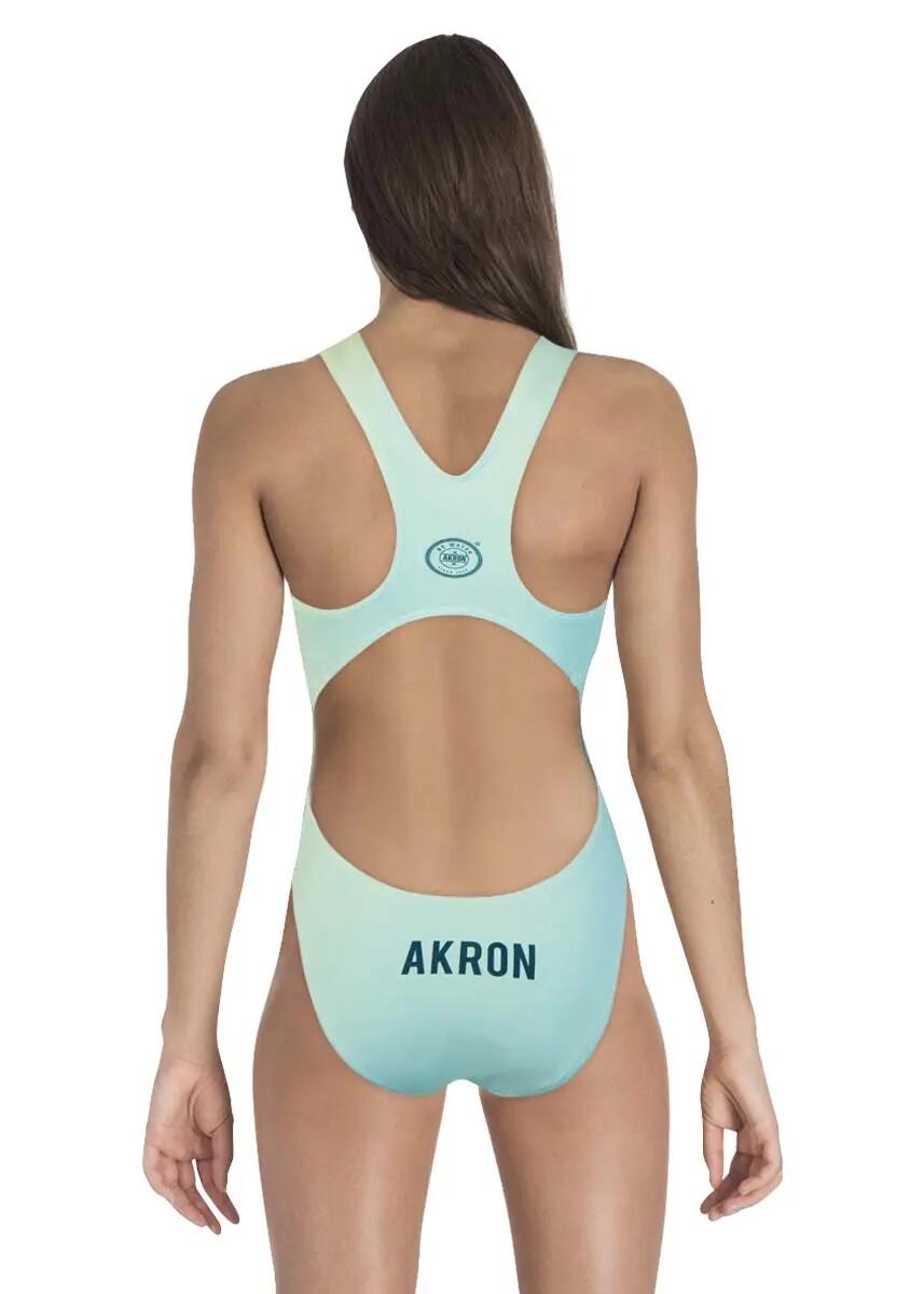 Akron Inez Mädchen-Badeanzug Grün UK30/EU40 3/5