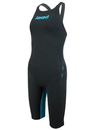 Combinaison Jaked J-Keel genou dos fermé noir/turquoise taille UK 18