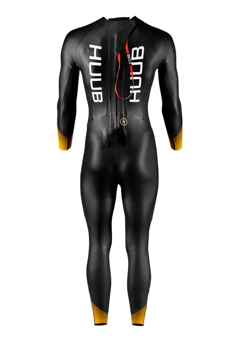 Roupa de mergulho HUUB masculina Alta Thermal 2:4 - Tamanho XS 3/4
