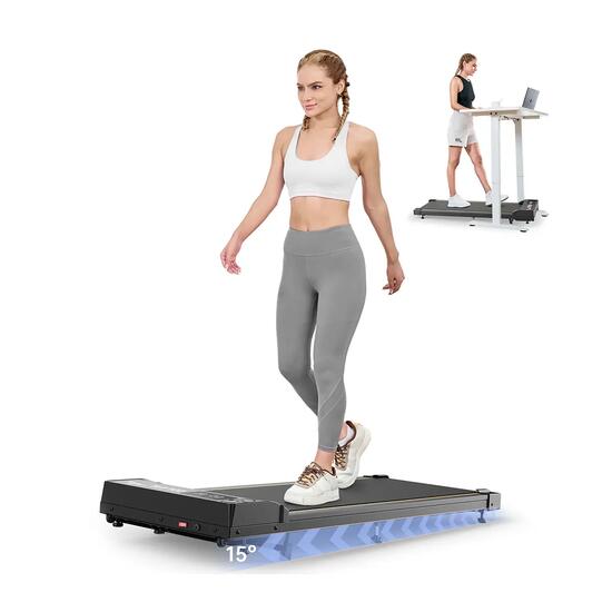 Tapis de course compact JT31 avec inclinaison à 15°, écran LED et télécommande