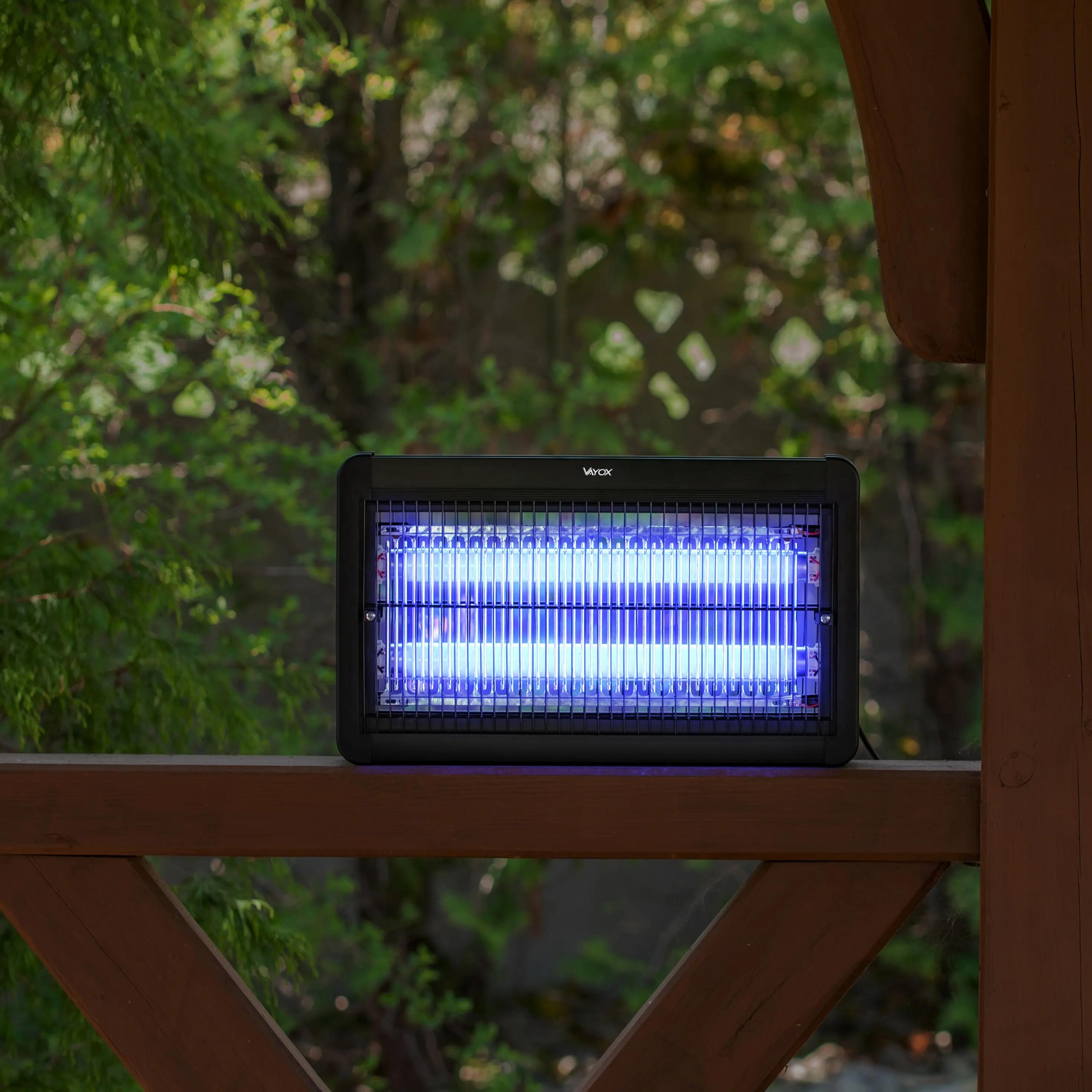 Lampa owadobójcza na komary muchy VAYOX IKV-20W 180m2 7/15