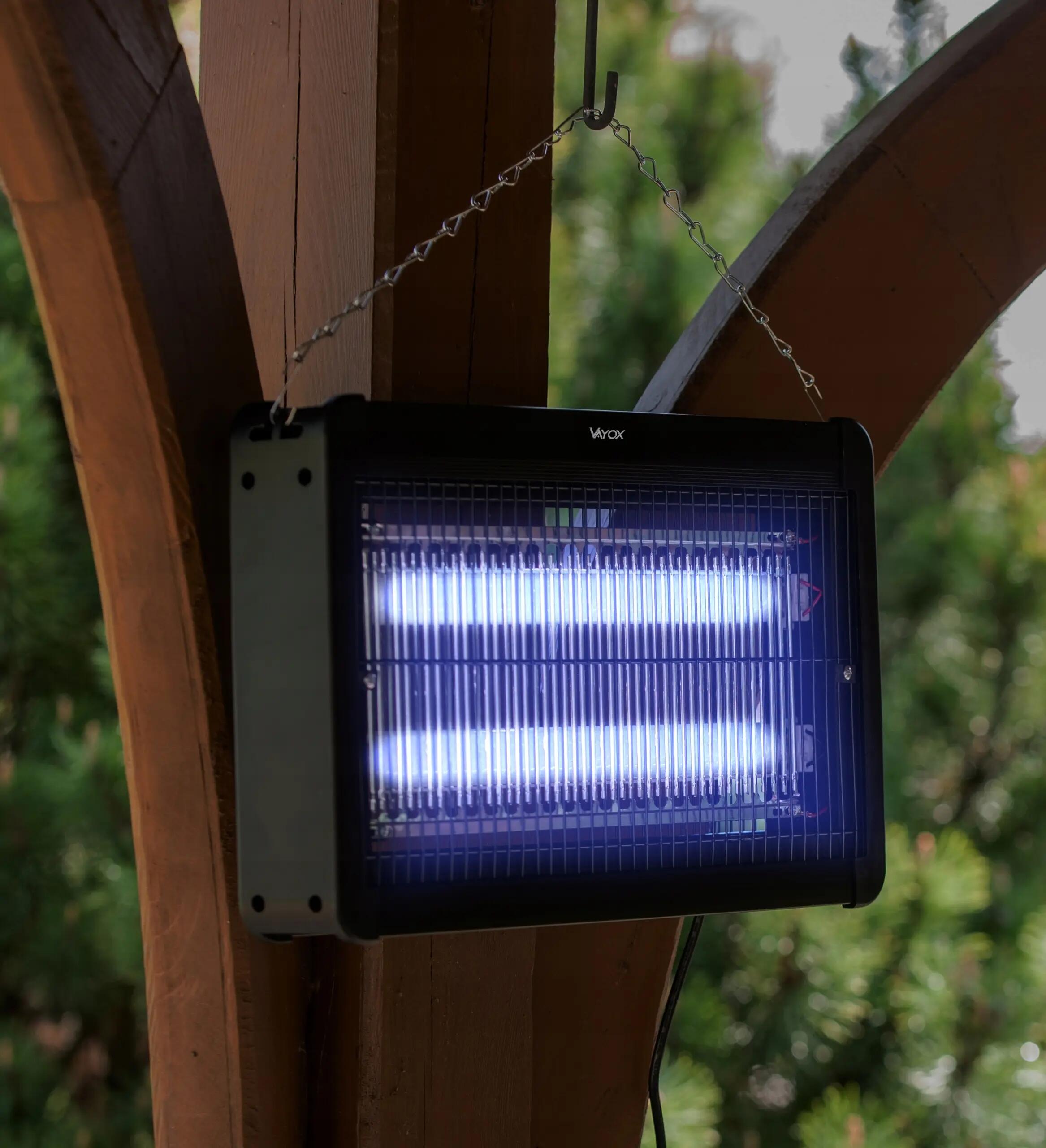 Lampa owadobójcza na komary muchy VAYOX IKV-20W 180m2 4/15