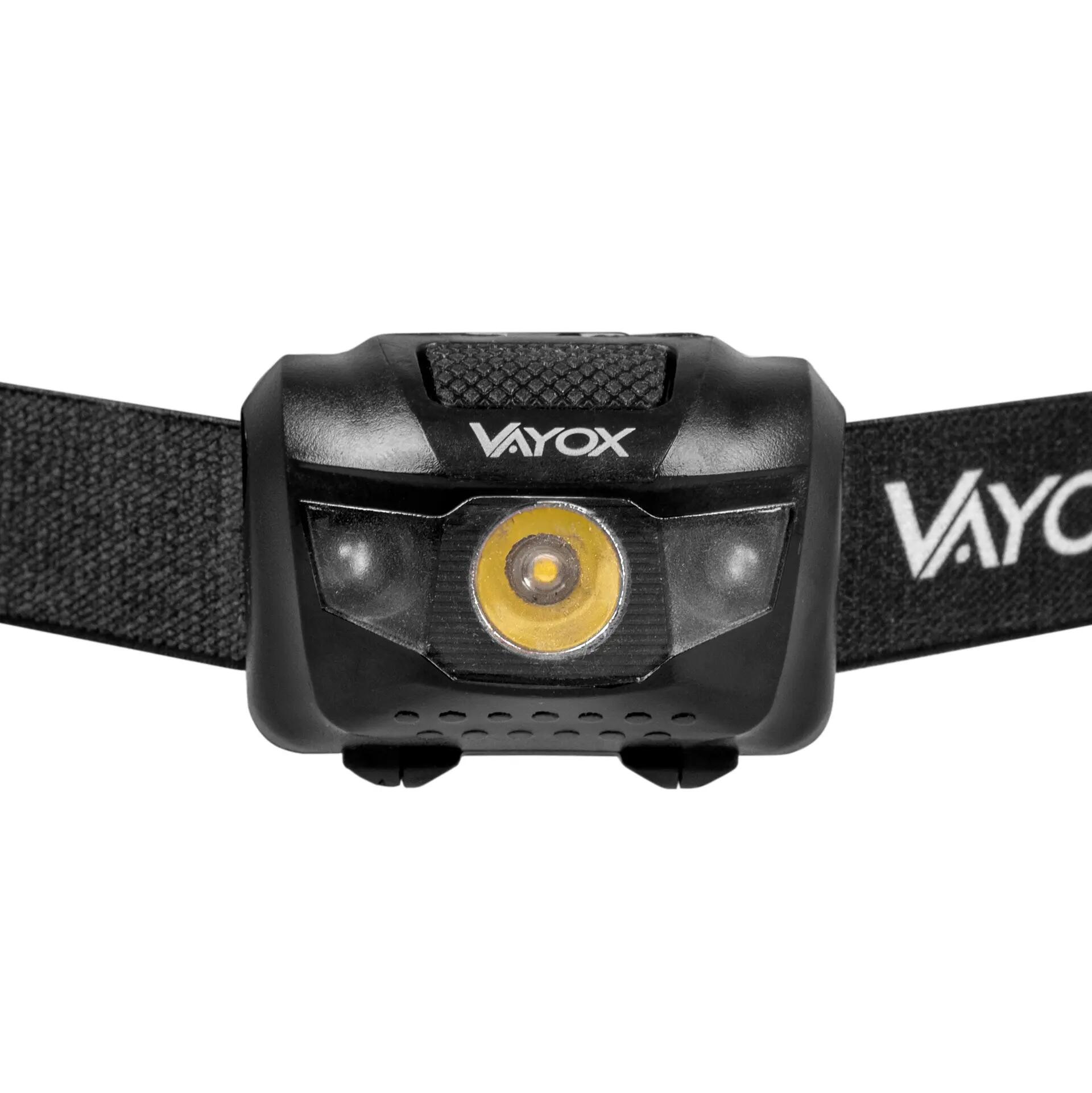 Latarka czołowa Vayox VA0178, 100lm, bateryjna 10/15