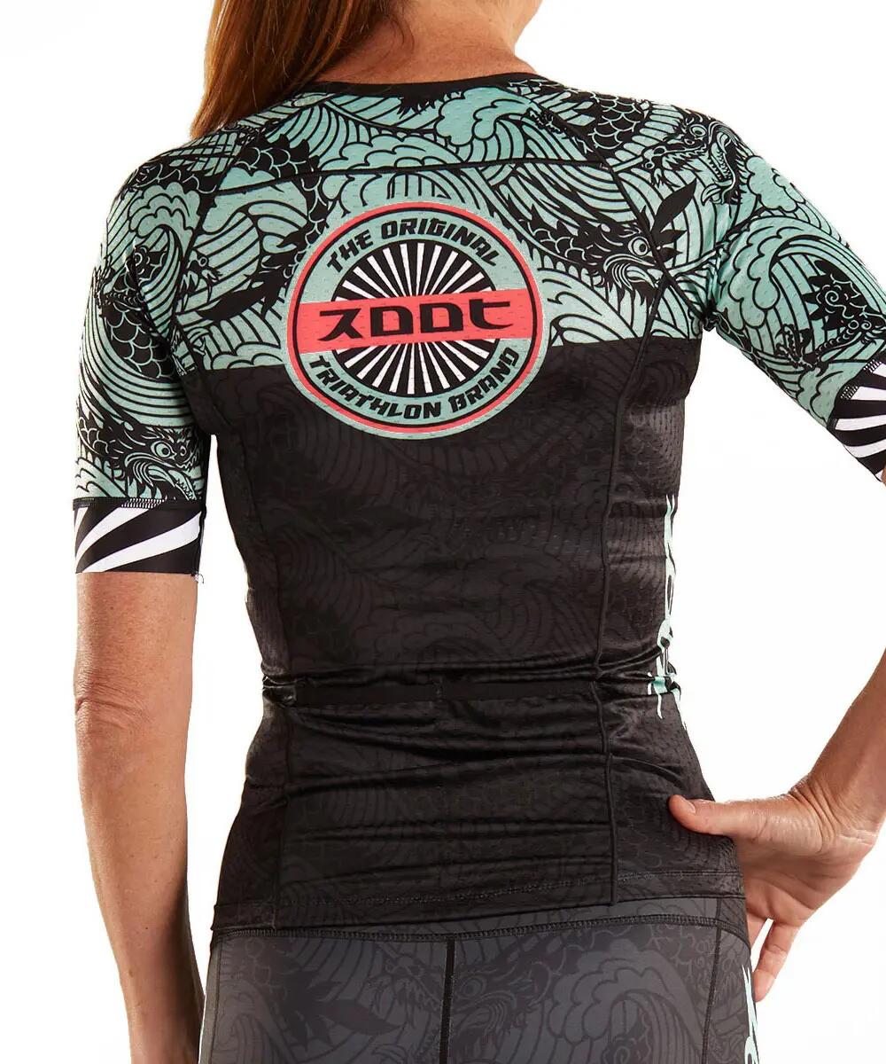 Maillot Zoot LTD Tri SS Aero femme manches courtes - Taille L 2/7