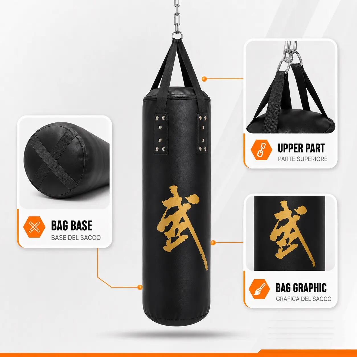 Boxsack Kick Bag  Sand Bag Boxen FF 3/6