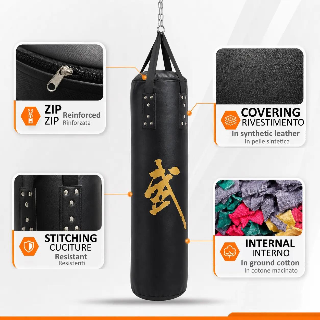 Boxsack Kick Bag  Sand Bag Boxen FF 2/6