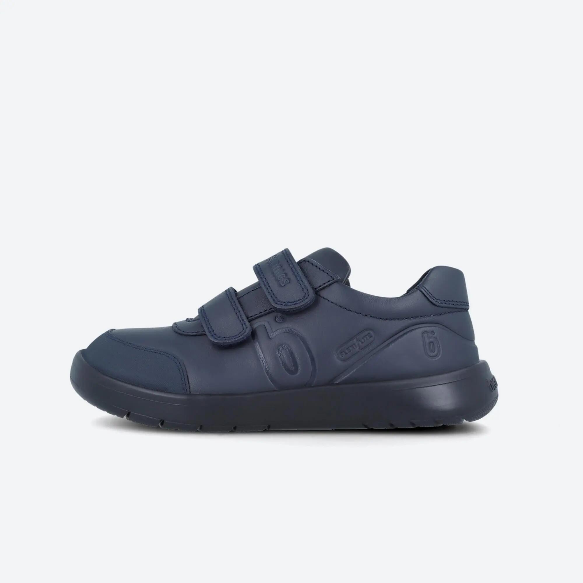 Sapatilhas Escolares Barefoot Infantis Biomecanics 251020B Azul Marinho Adesivo 5/6