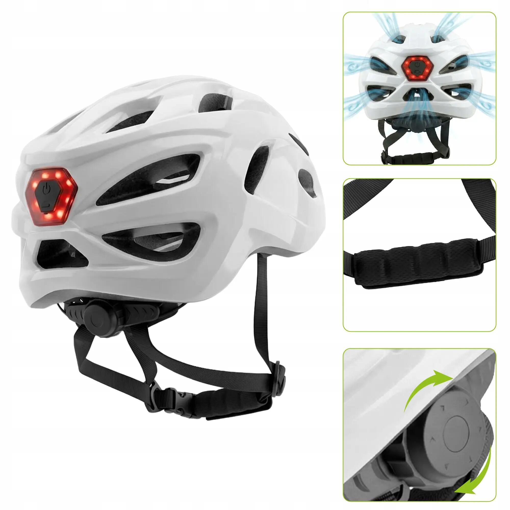 Casco bici Vayox Speed VA0425 luce LED 9/15