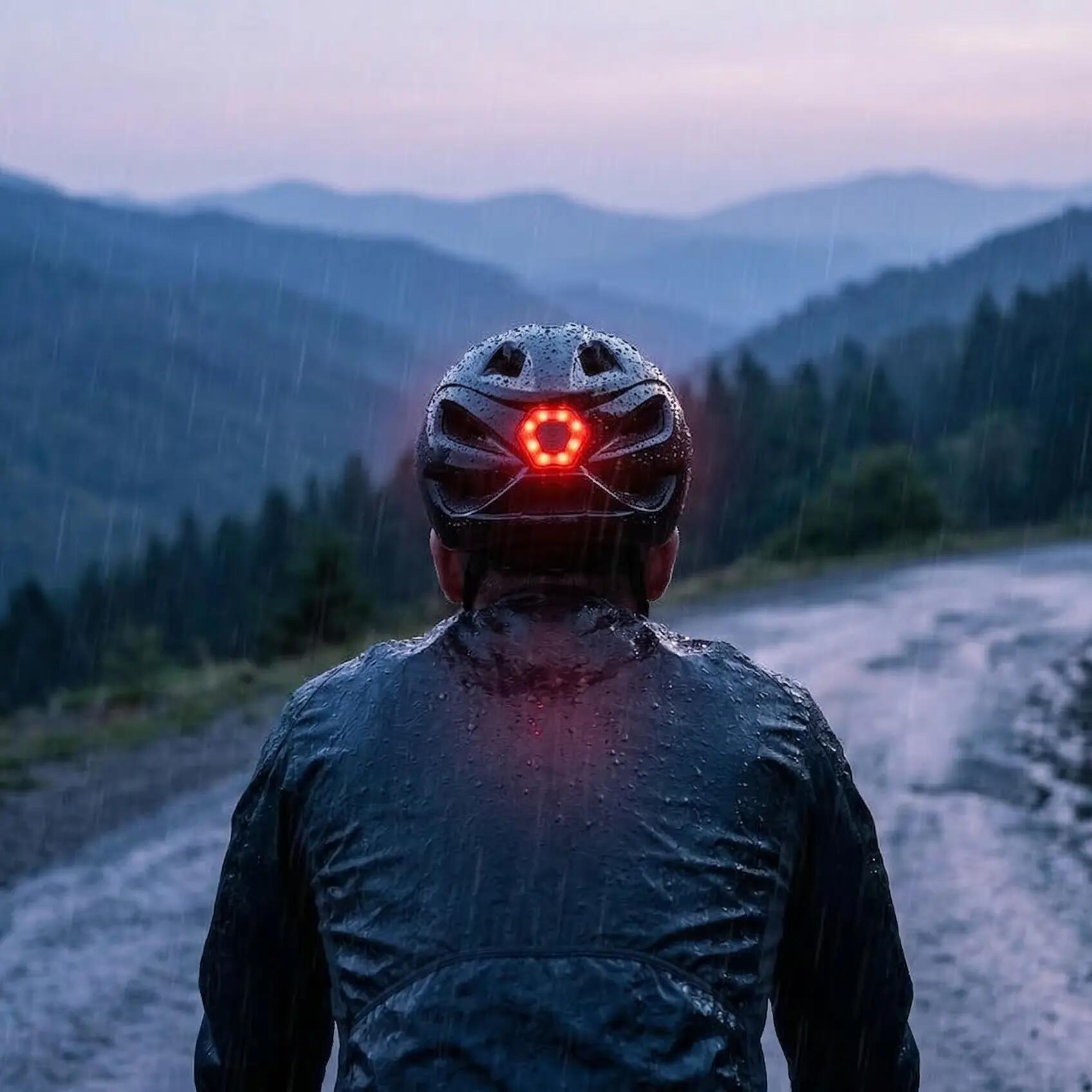 Fahrradhelm Vayox Active VA0424 LED-Leuchte 9/15