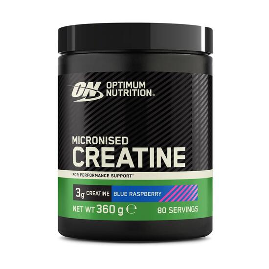 Optimum Nutrition Micronised Creatine Powder - flavoured (360g) Blue Raspberry
