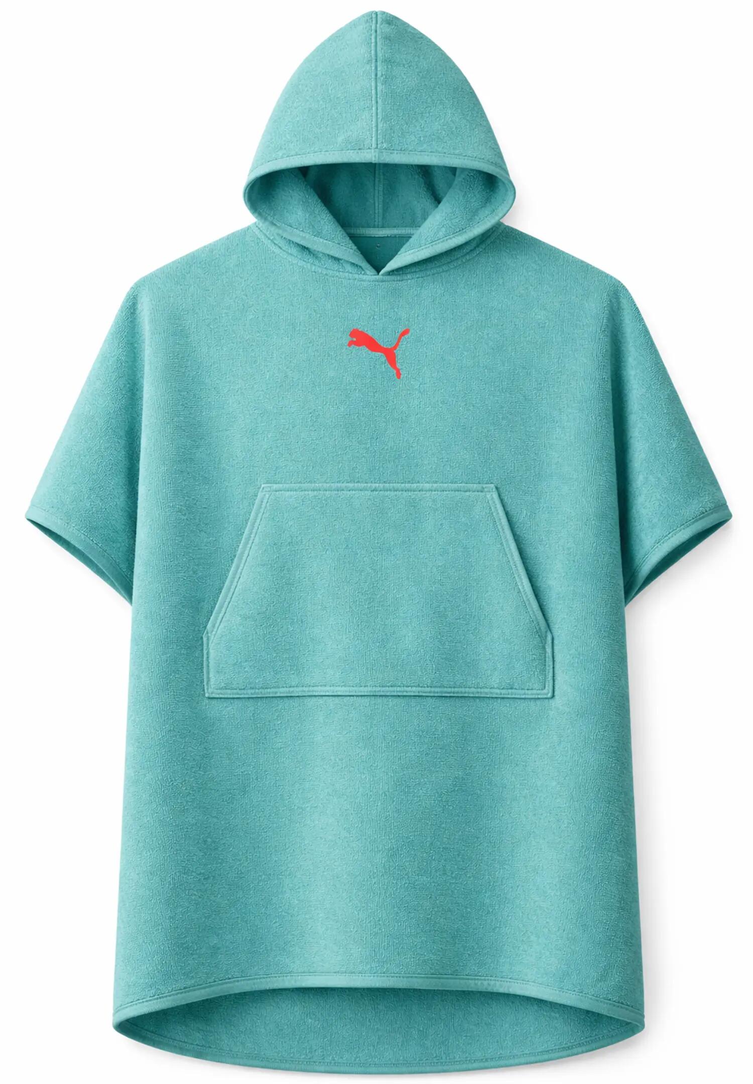 Puma Unisex Badeponcho Poncho mit Kapuze Strand Sauna 660009 2/7