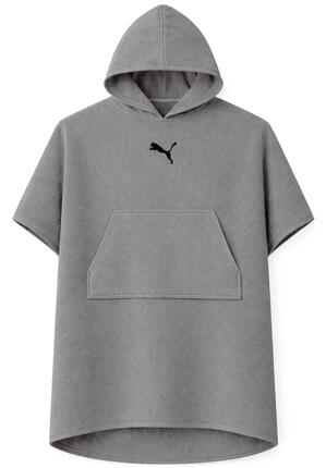 Puma Unisex Badeponcho Poncho mit Kapuze Strand Sauna 660009