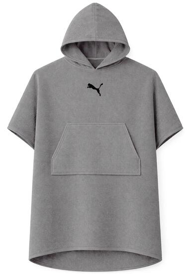 Puma Unisex Badeponcho Poncho mit Kapuze Strand Sauna 660009