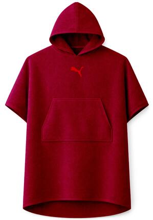 Puma Unisex Badeponcho Poncho mit Kapuze Strand Sauna 660009