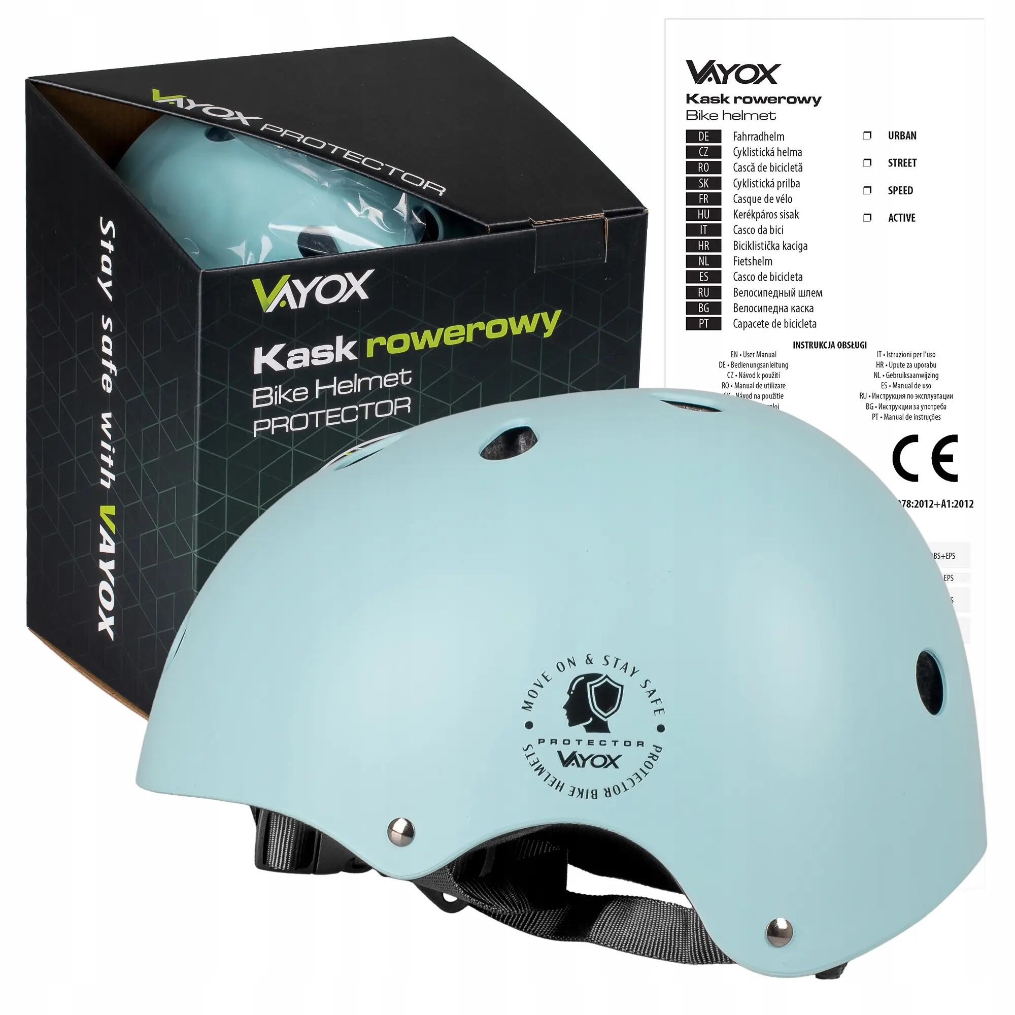Kask rowerowy dziecięcy Vayox Protector 15/15