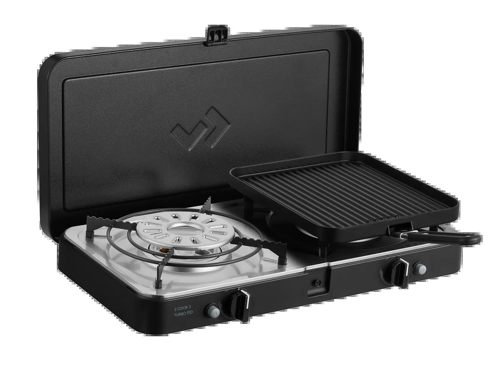 Camping Gastoestel 2 Cook 3 Turbo Deluxe Stove - 30mbar 6/9