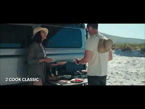 Camping-Gaskocher 2 Kochstellen 3 Klassischer Kocher - 50mBar 2/6