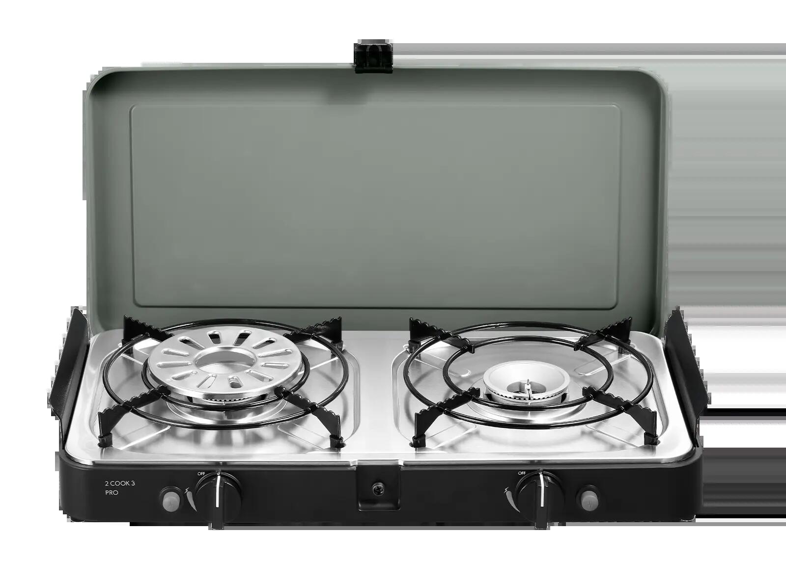 Camping-Gaskocher 2 Cook 3 Pro Deluxe - 50mBar 5/9