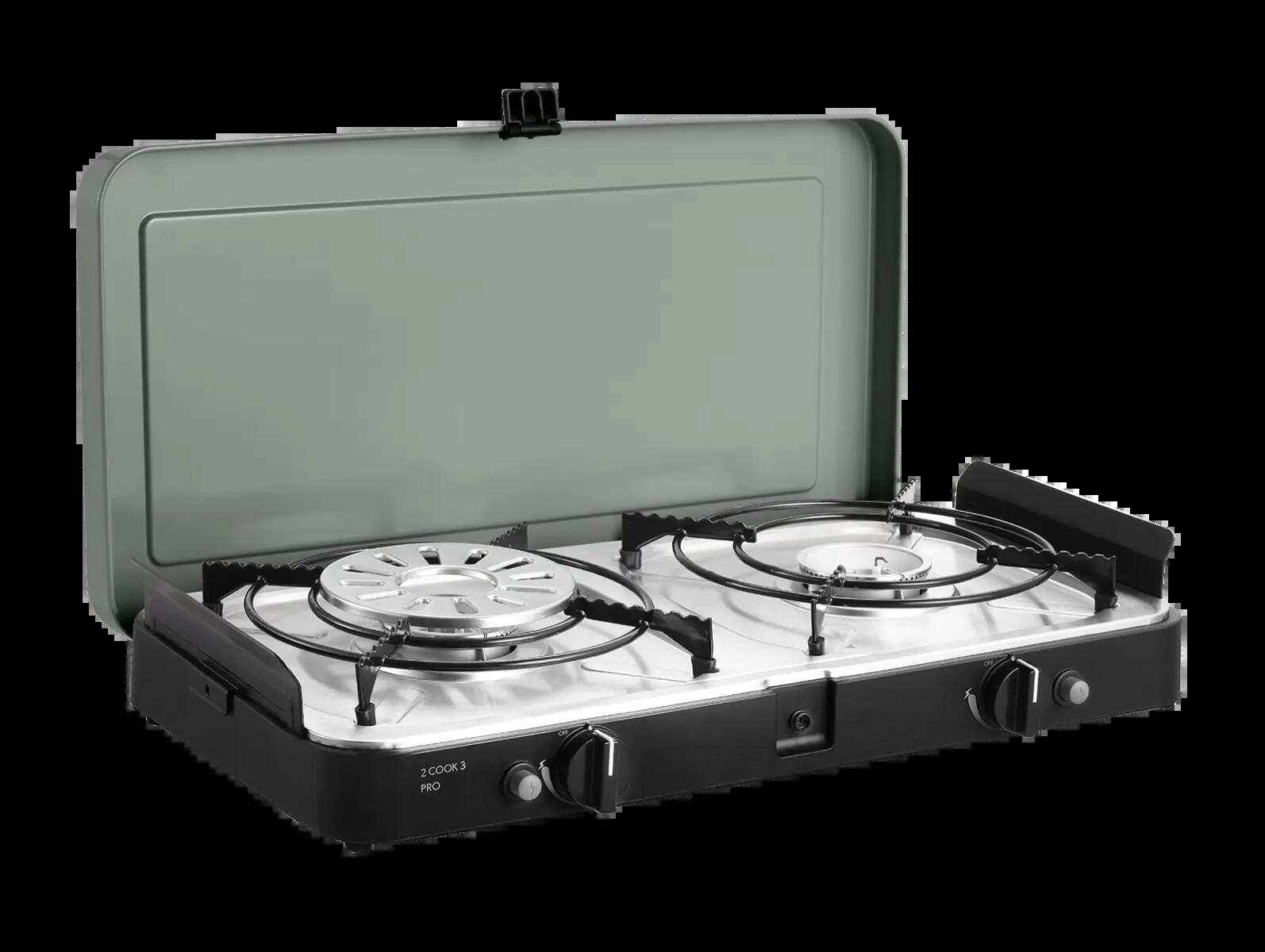 Camping-Gaskocher 2 Cook 3 Pro Deluxe - 50mBar 4/9