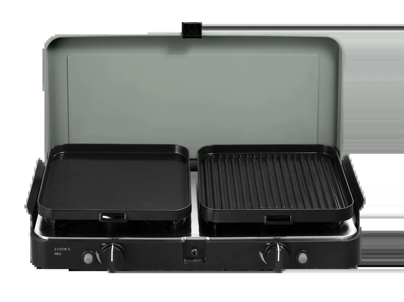 Camping-Gaskocher 2 Cook 3 Pro Deluxe - 50mBar 3/9