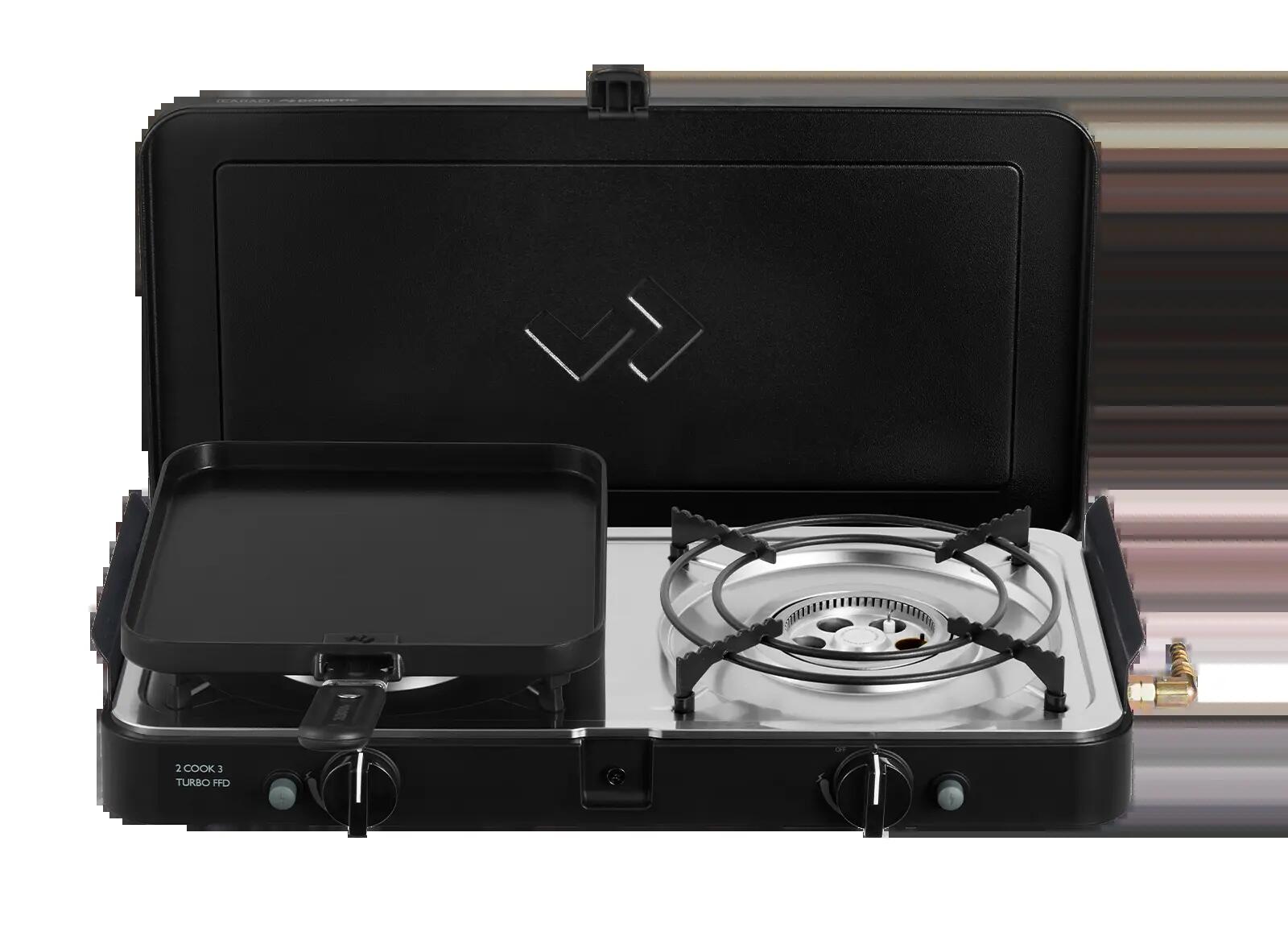 Camping Gastoestel 2 Cook 3 Turbo Deluxe Stove - 30mbar 5/9