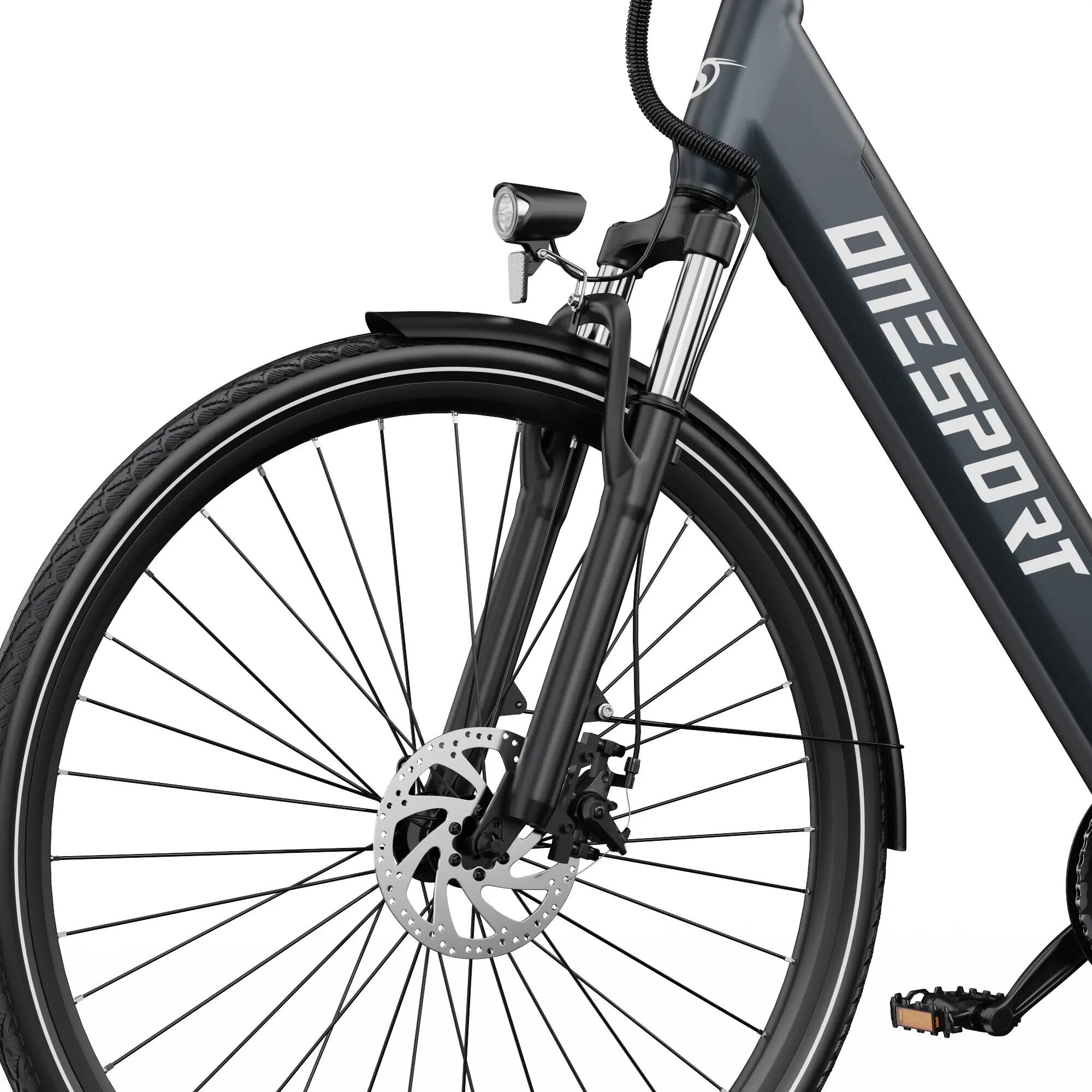 Bici elettrica 250W 65km 44Nm Shimano 7 velocità 27.5" 4/6