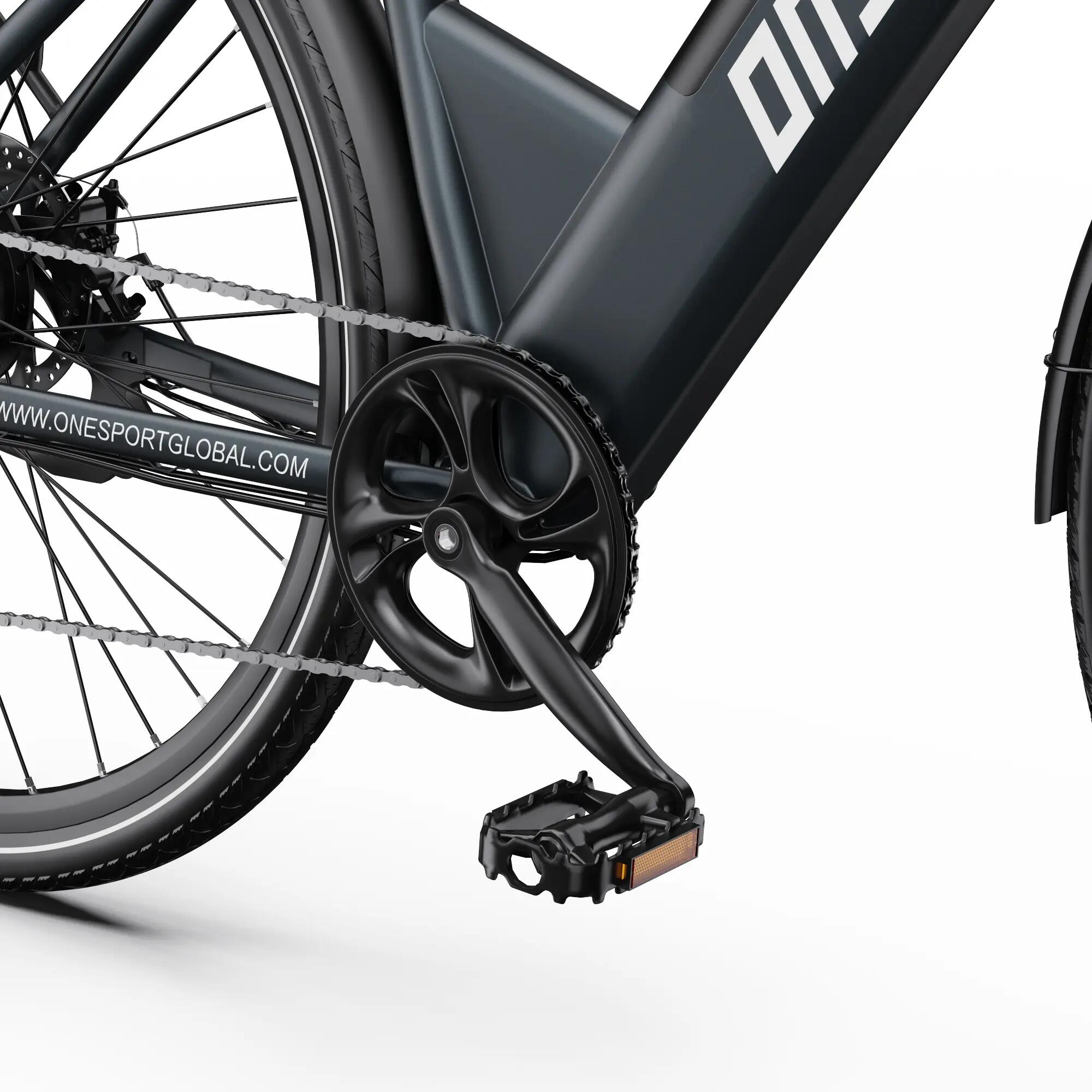 Městské elektrokolo Onesport OT12, 250 W s 36V 13AH baterií 7/7