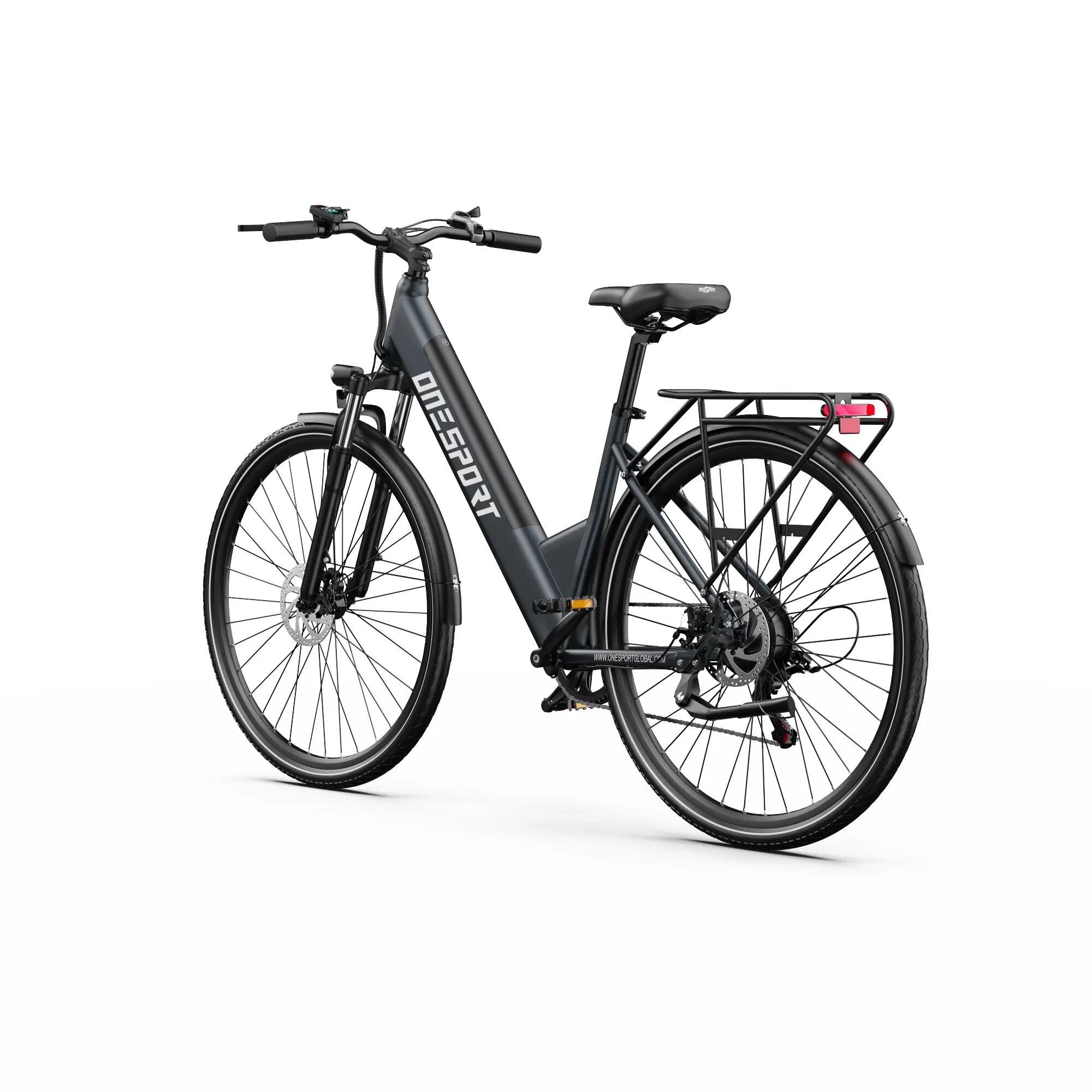 Bici elettrica 250W 65km 44Nm Shimano 7 velocità 27.5" 3/6