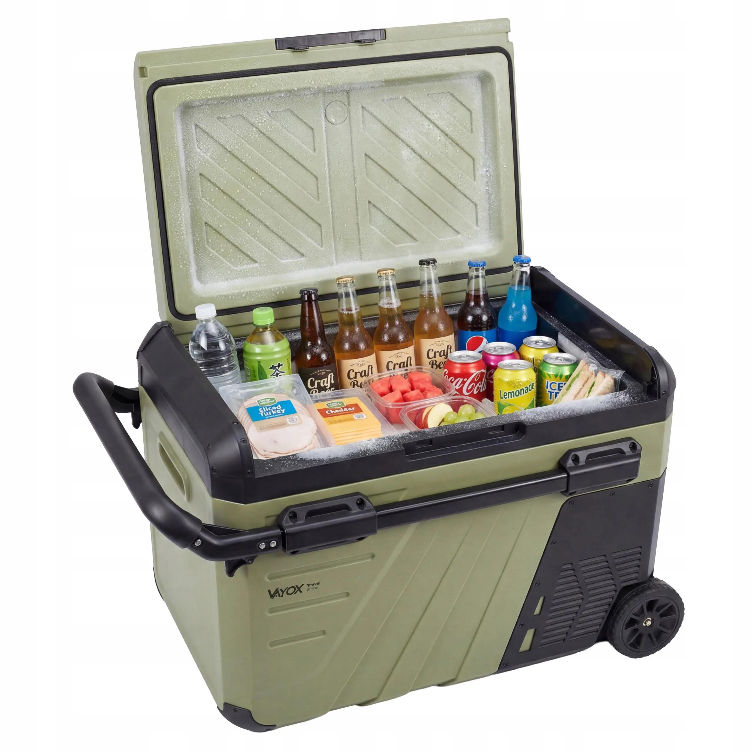 Kompressor-Kühltruhe Vayox VA-TW37 12/24/230V mit Rädern 35L 11/16