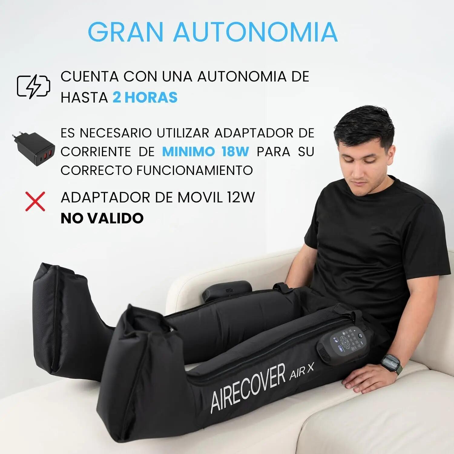 AIR X - Presoterapia domestica senza fili 3/8
