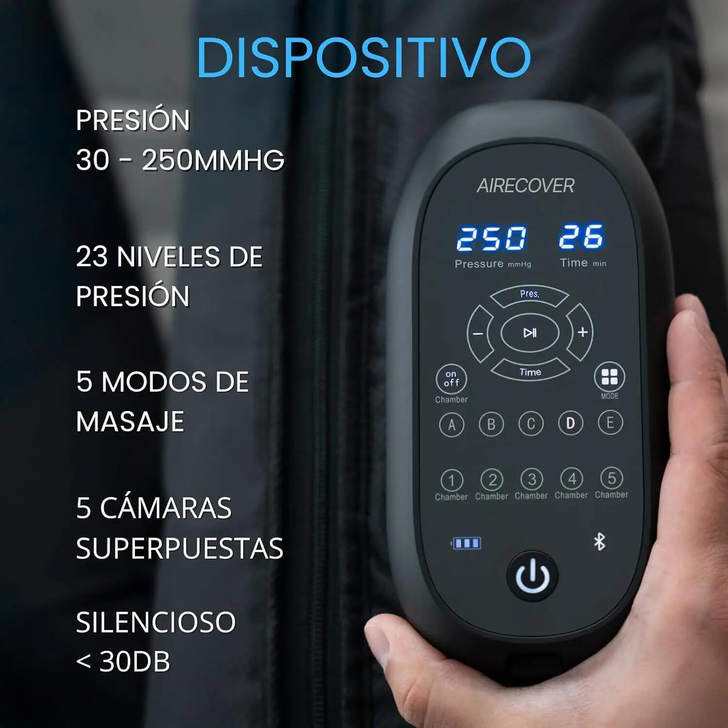AIR X - Presoterapia domestica senza fili 2/8