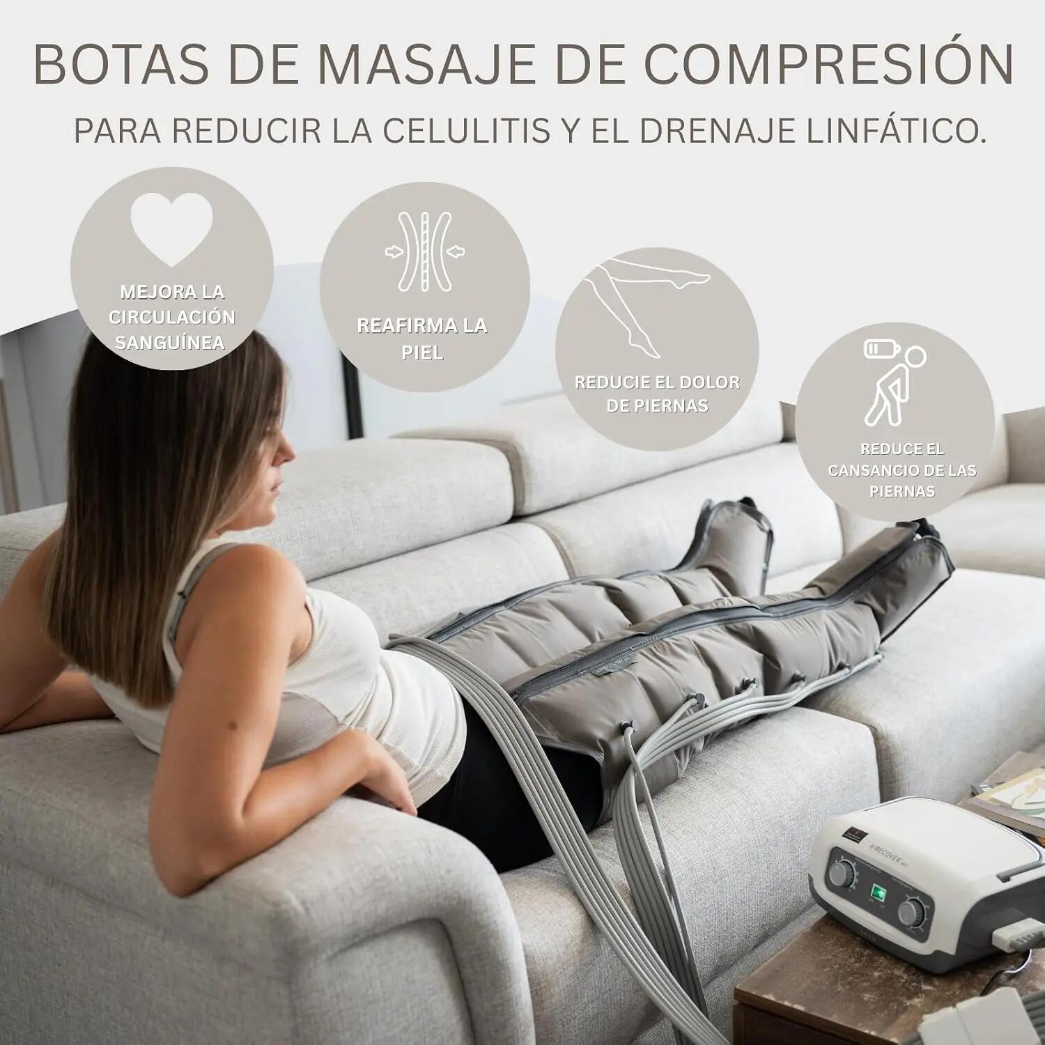 MED 6 Drucktherapie für zu Hause – Kompressions-Massagestiefel 2/9