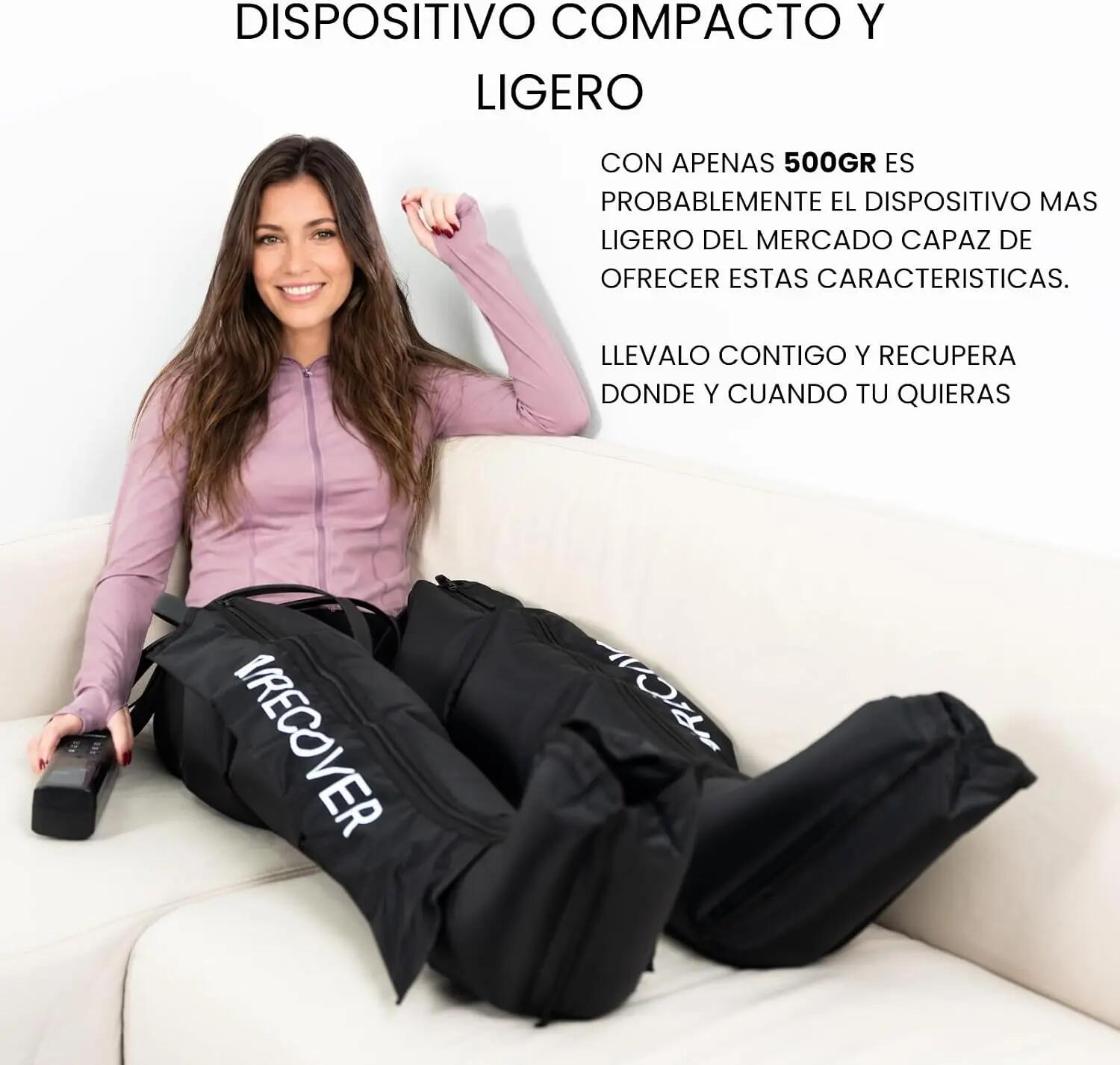 AIR ONE 2.0 - Massaggio a compressione per gambe affaticate, recupero 5/9